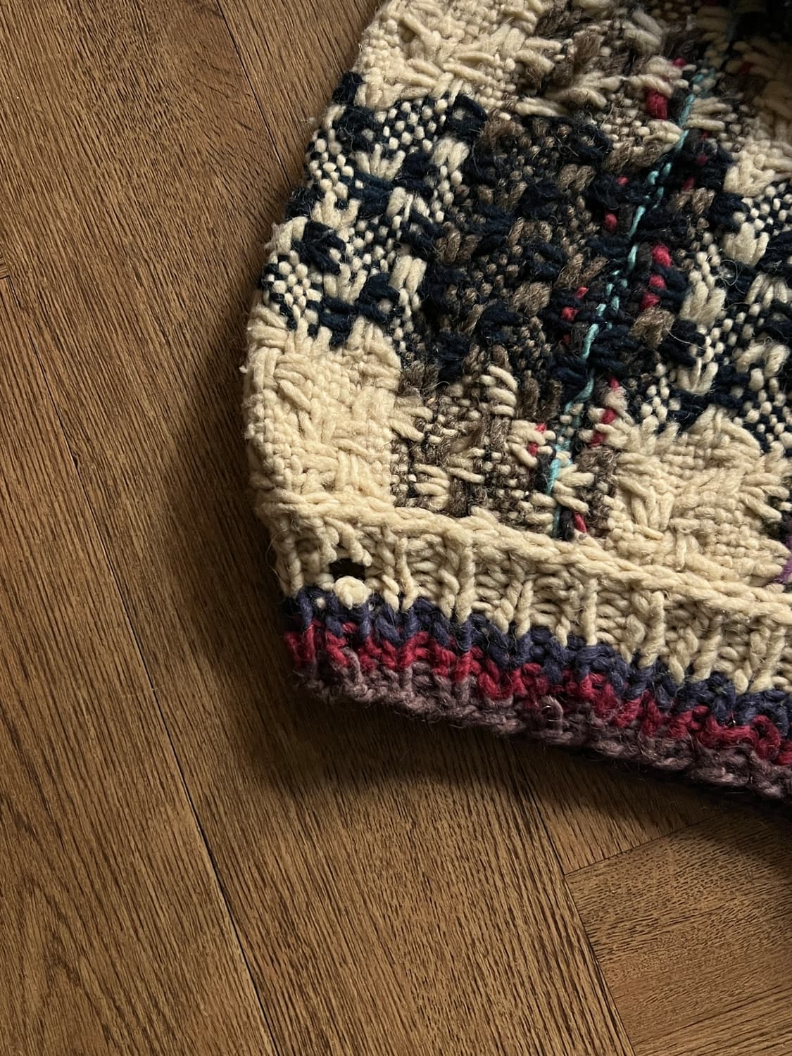 [L]90's 빈티지 핸드메이드 에콰도르 가디건 상품이미지5