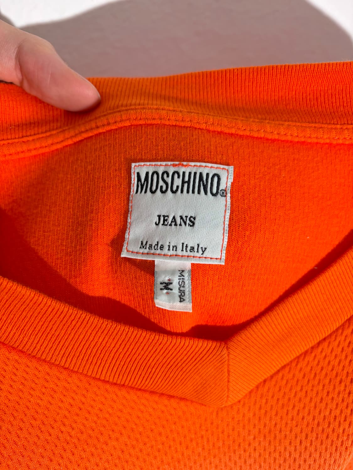 모스키노 진스 레이싱 져지 상품이미지3