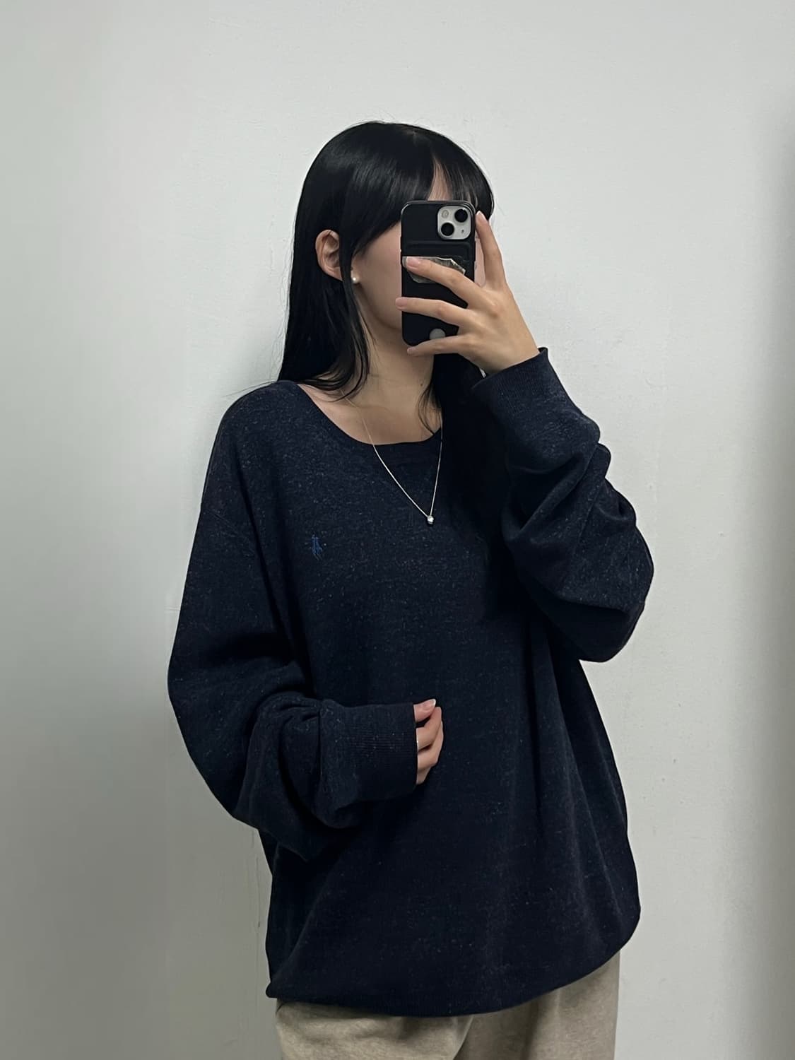 폴로 코튼 니트  상품이미지1