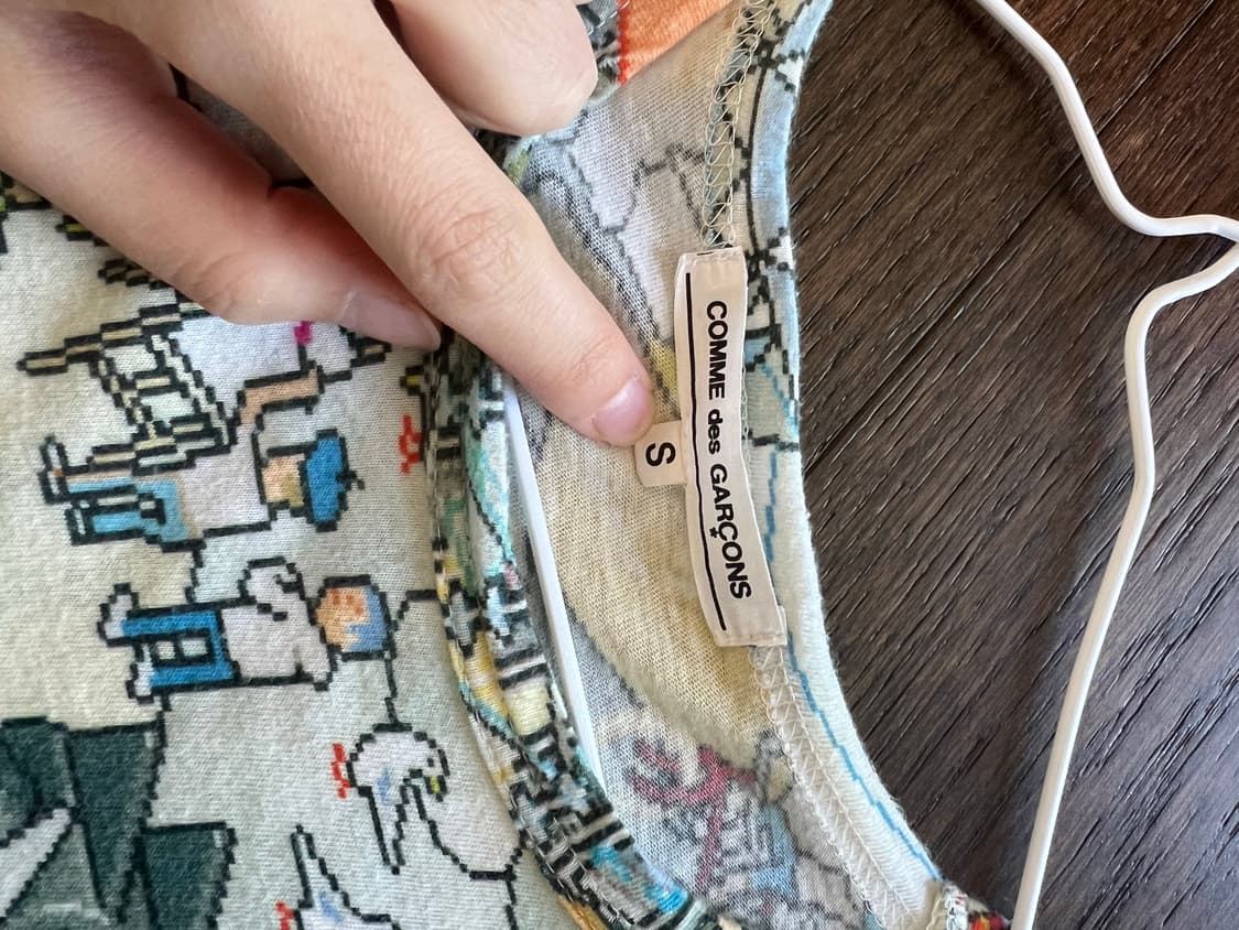 꼼데가르송 반팔티셔츠 상품이미지3