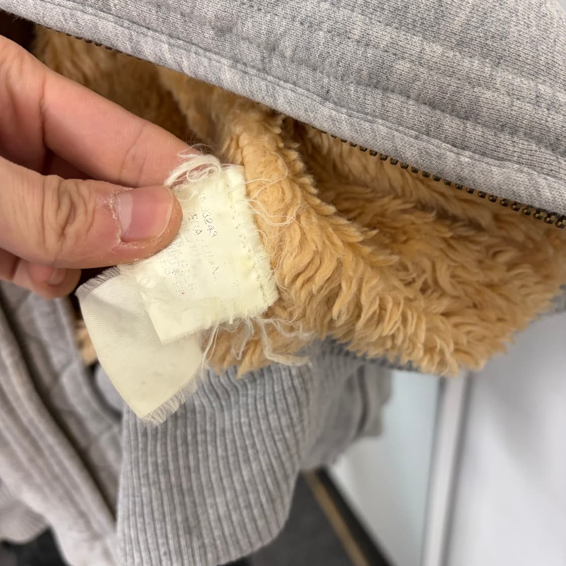 디젤 투웨이 쉐르파 후드 점퍼 자켓 상품이미지8