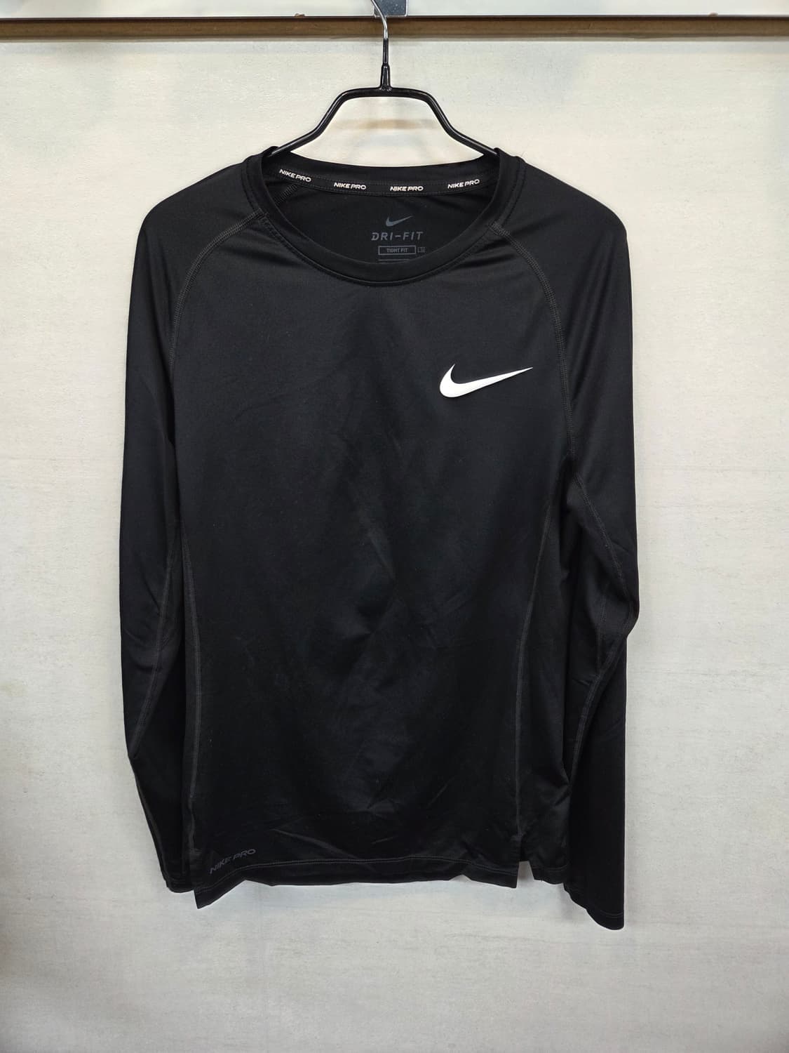 나이키 프로 타이트핏 옆트임 기능성 긴팔 m 상품이미지1