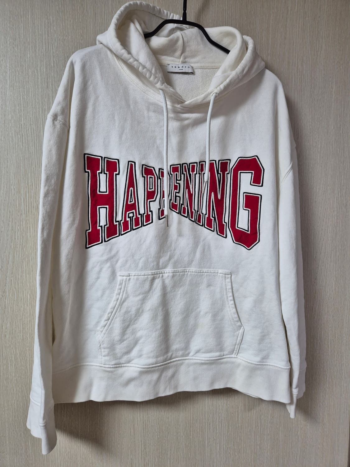 (정품) 산드로 해프닝 후드 맨투맨 3사이즈 상품이미지3