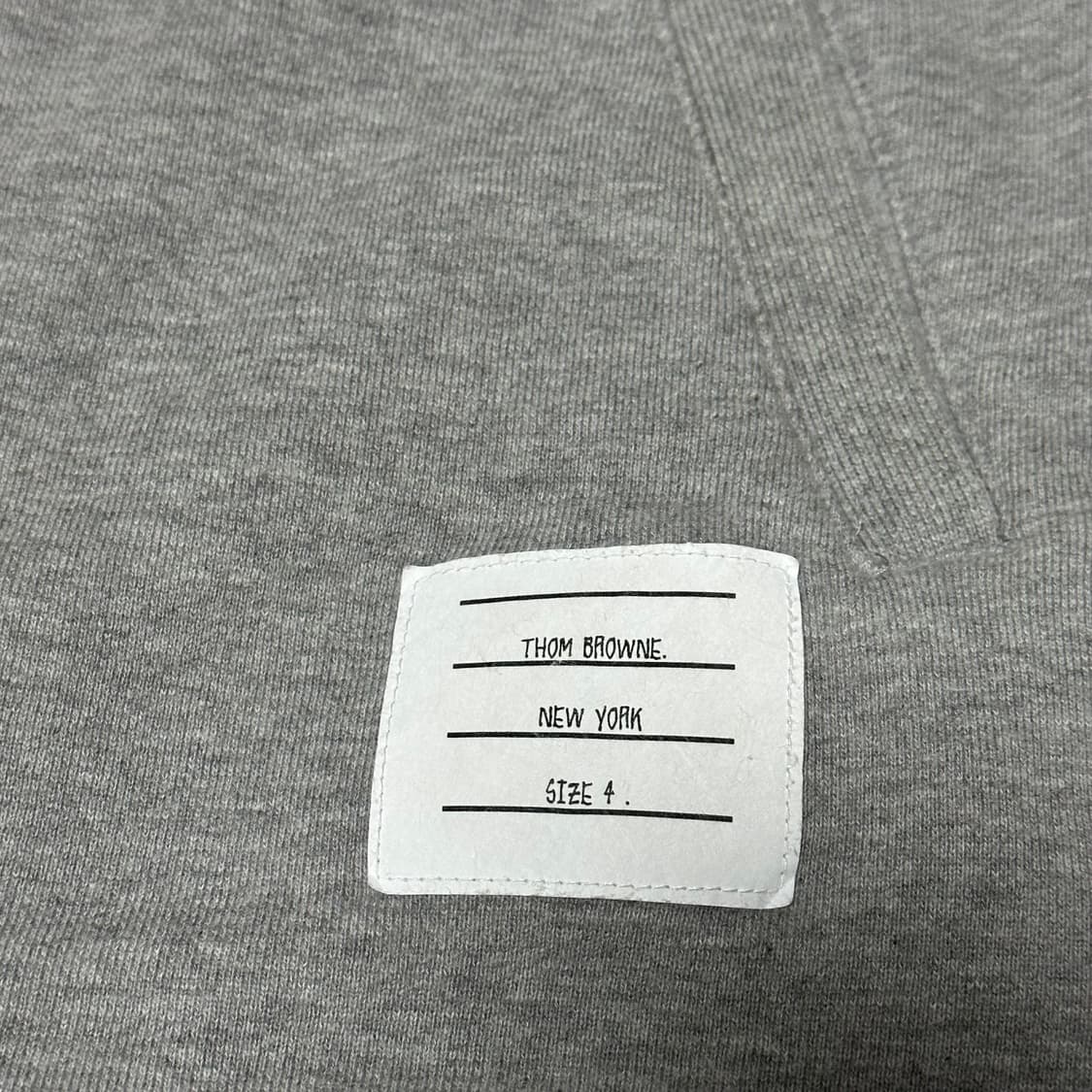 백화점판 4사이즈 톰브라운 사선완장 후드집업 상품이미지4