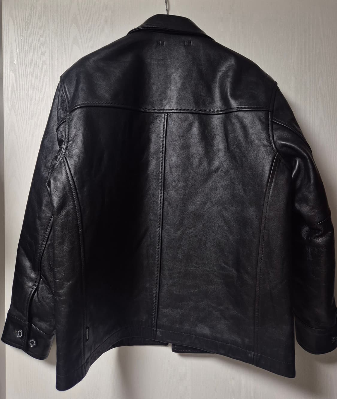 [네이버후드/새상품] 레더 카코트 S(95~100) 상품이미지2