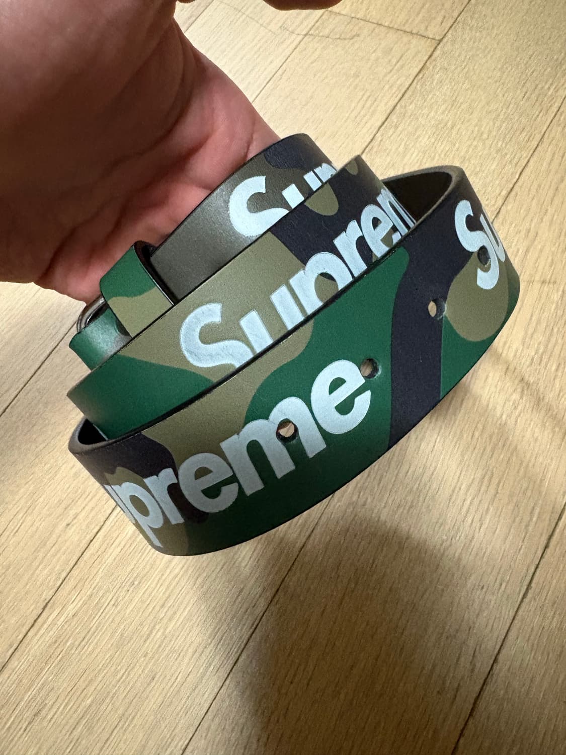 슈프림 우드랜드 카모 벨트 상품이미지2