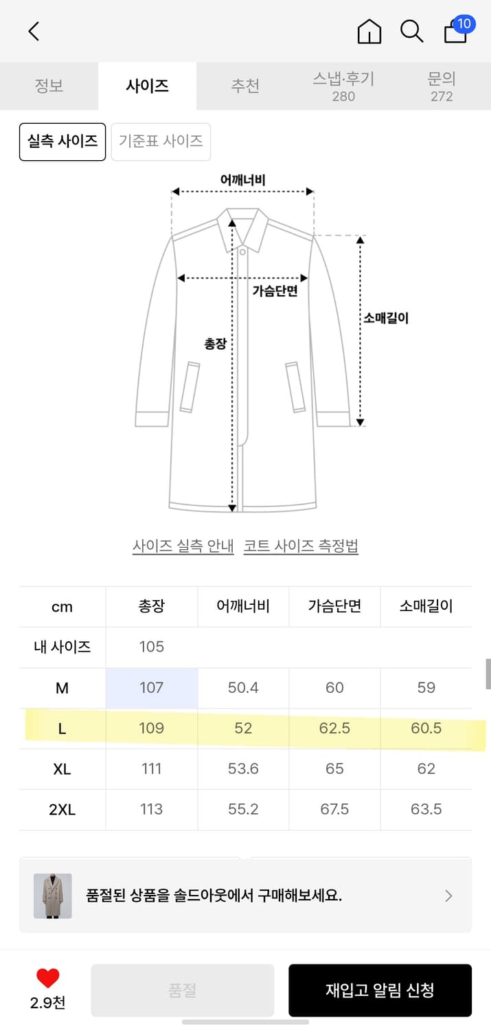 무신사스탠다드 [프리미엄] 캐시미어 20 오버사이즈 더블 코트 [모카] 상품이미지6