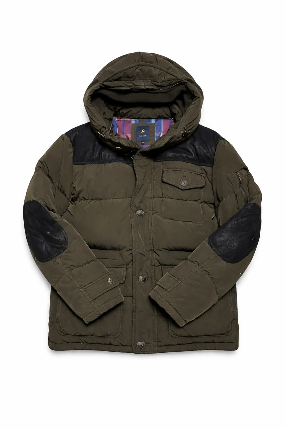 OLZEN 빈티지 아메카지 덕다운 패딩 상품이미지1