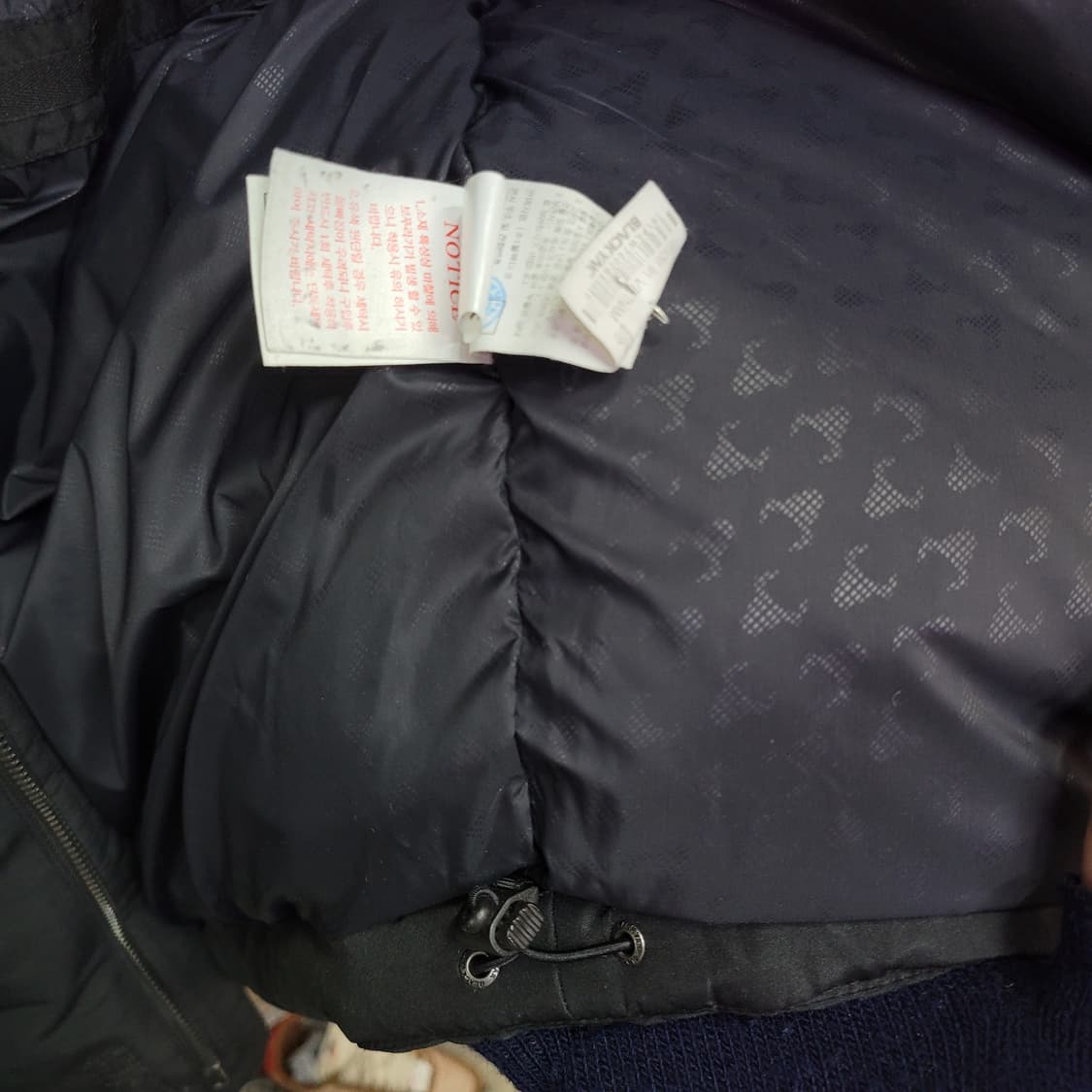 블랙야크 블랙 패딩 오리털 점퍼 (후드 분리형) 상품이미지5