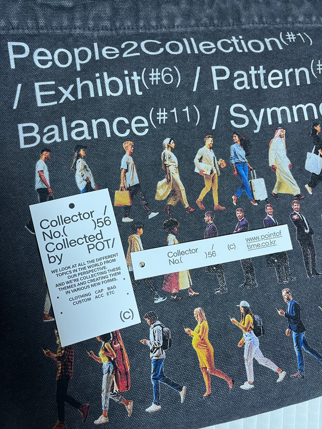 [OS] POT 피오티 차콜 토트백 에코백 상품이미지4