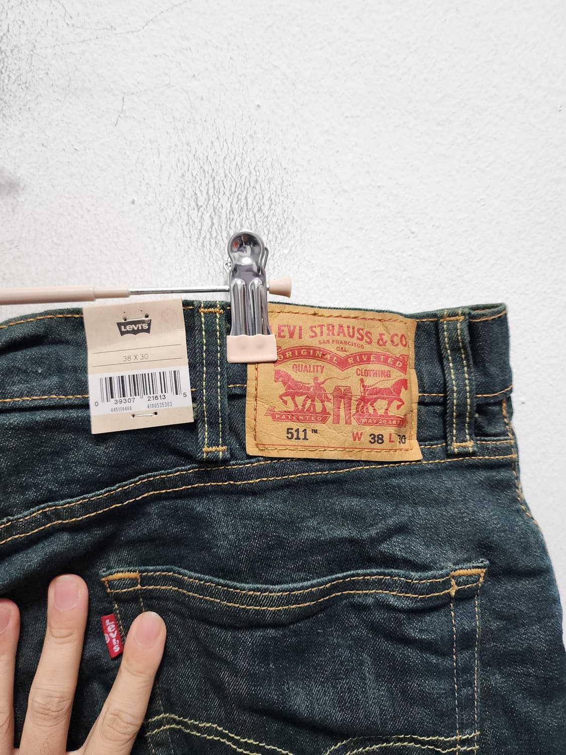 (새상품) 리바이스 중청 501 청바지 빅사이즈 상품이미지3