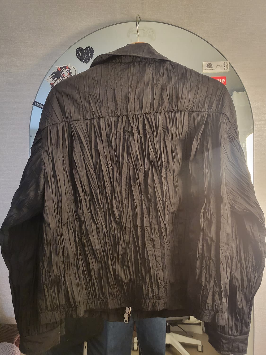 넌블랭크 블루종 집업 상품이미지2