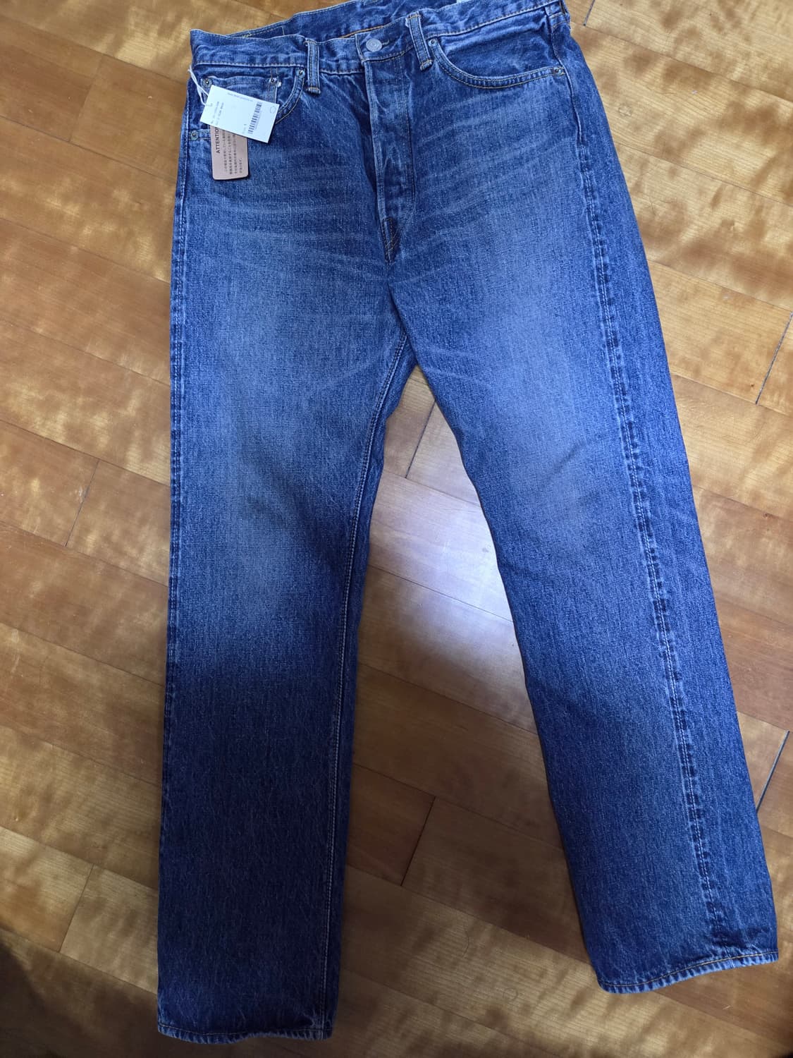 새상품) 오어슬로우 105 2 year 스탠다드 셀비지 데님 1사이즈 상품이미지2