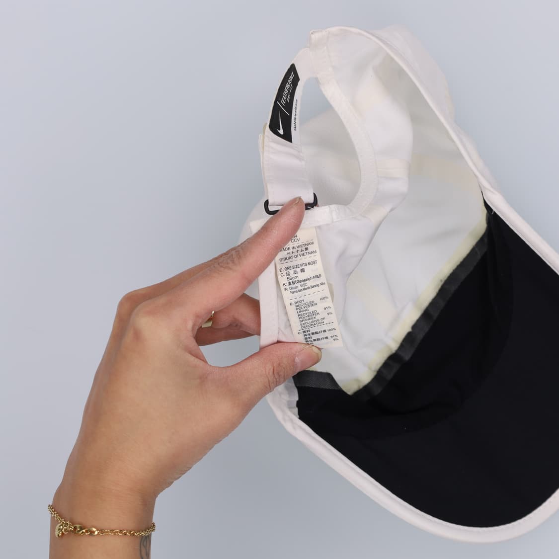 [F] 파리게이츠 화이트 볼캡 모자 1223H2 상품이미지6