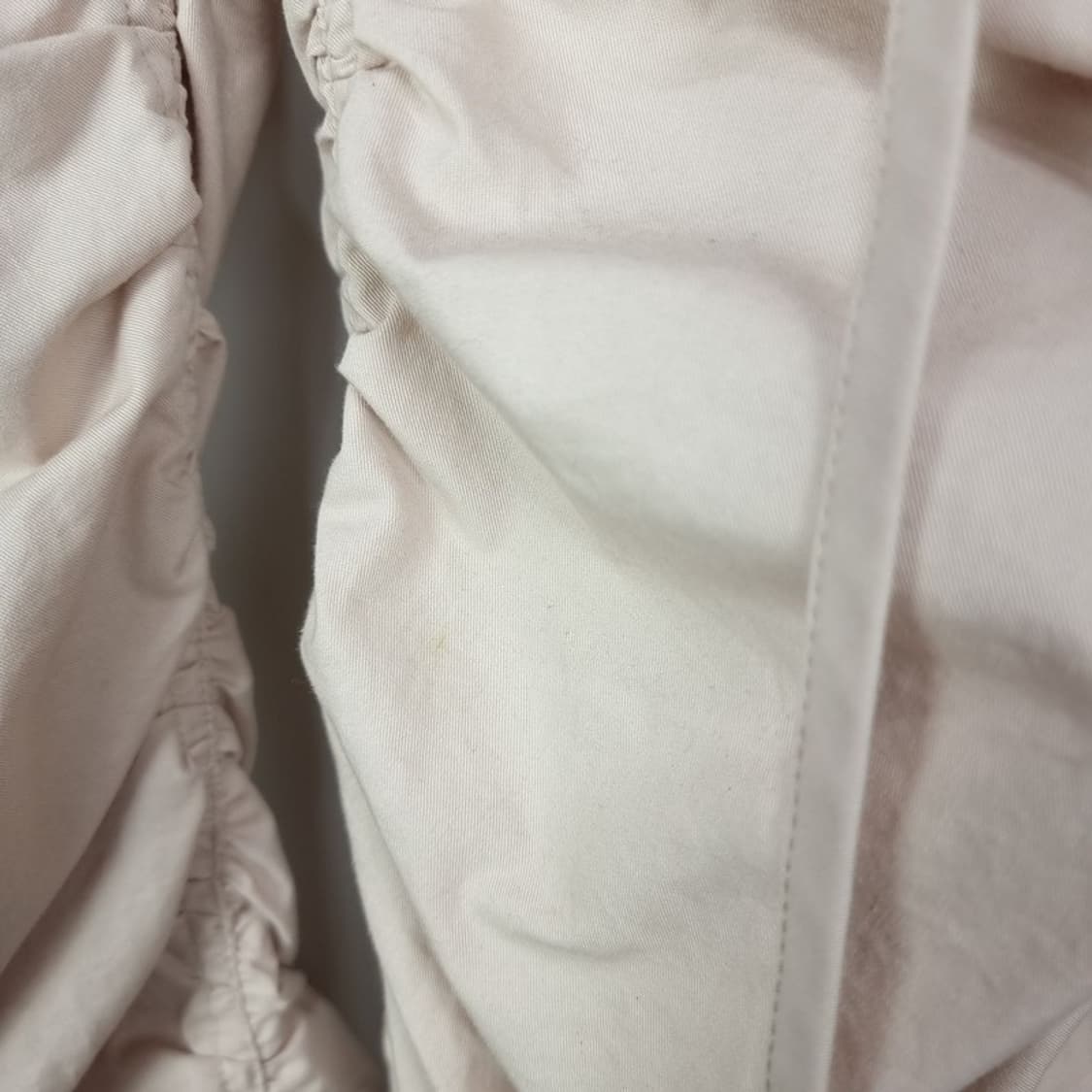 [쓰리타임즈] 루즈핏 리본 셔링 리코 카고 팬츠 M17557 상품이미지9