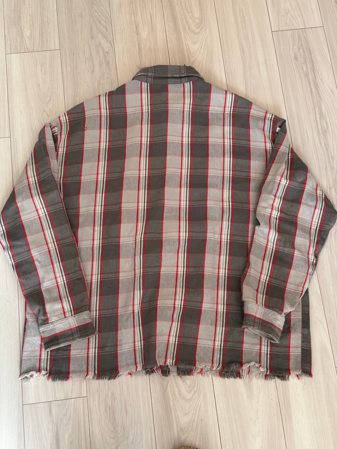 세인트미카엘 플란넬셔츠 L 상품이미지4