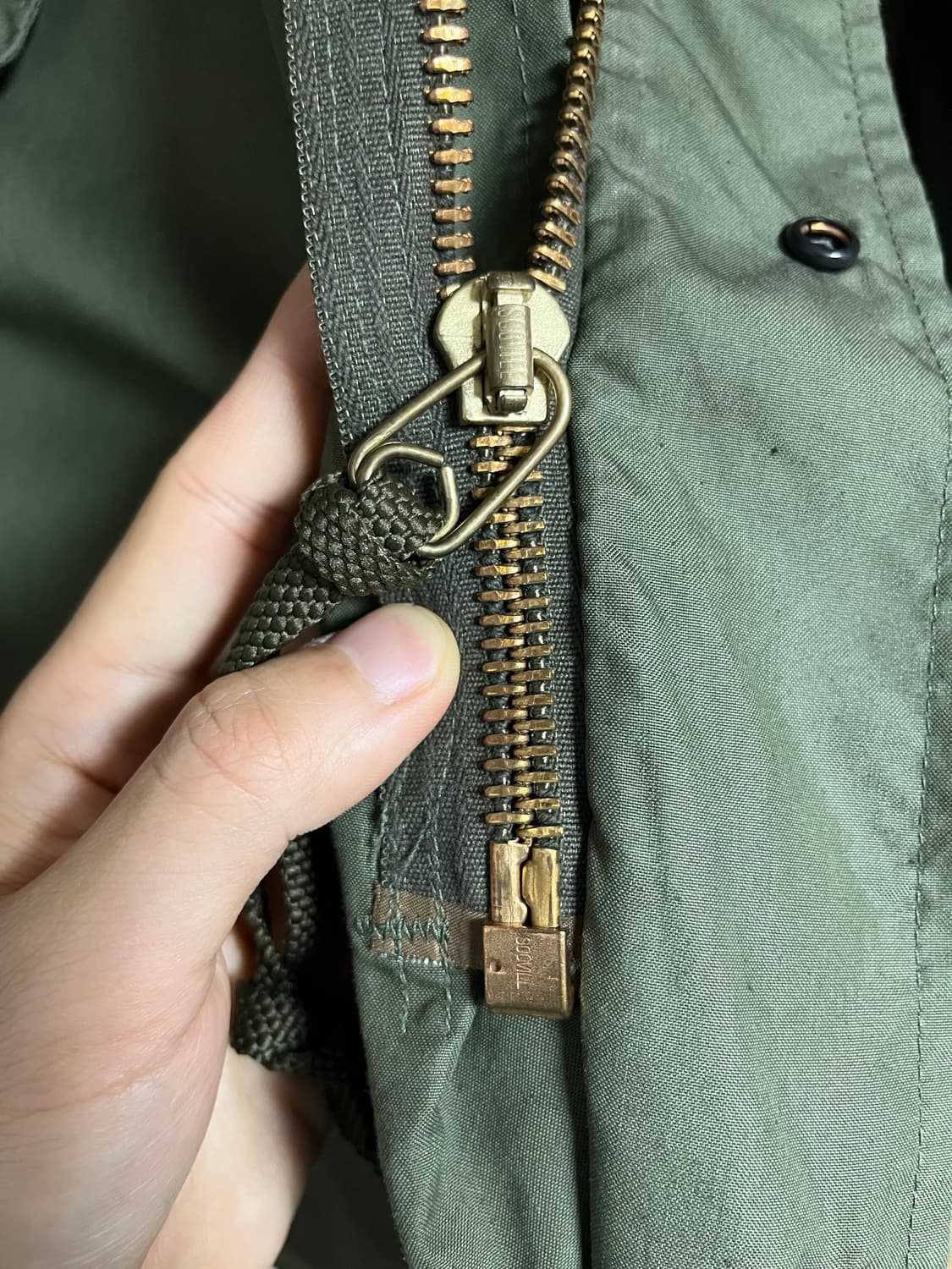 M65 피쉬테일 파카 오리지널 개파카 M 데드스탁 상품이미지4