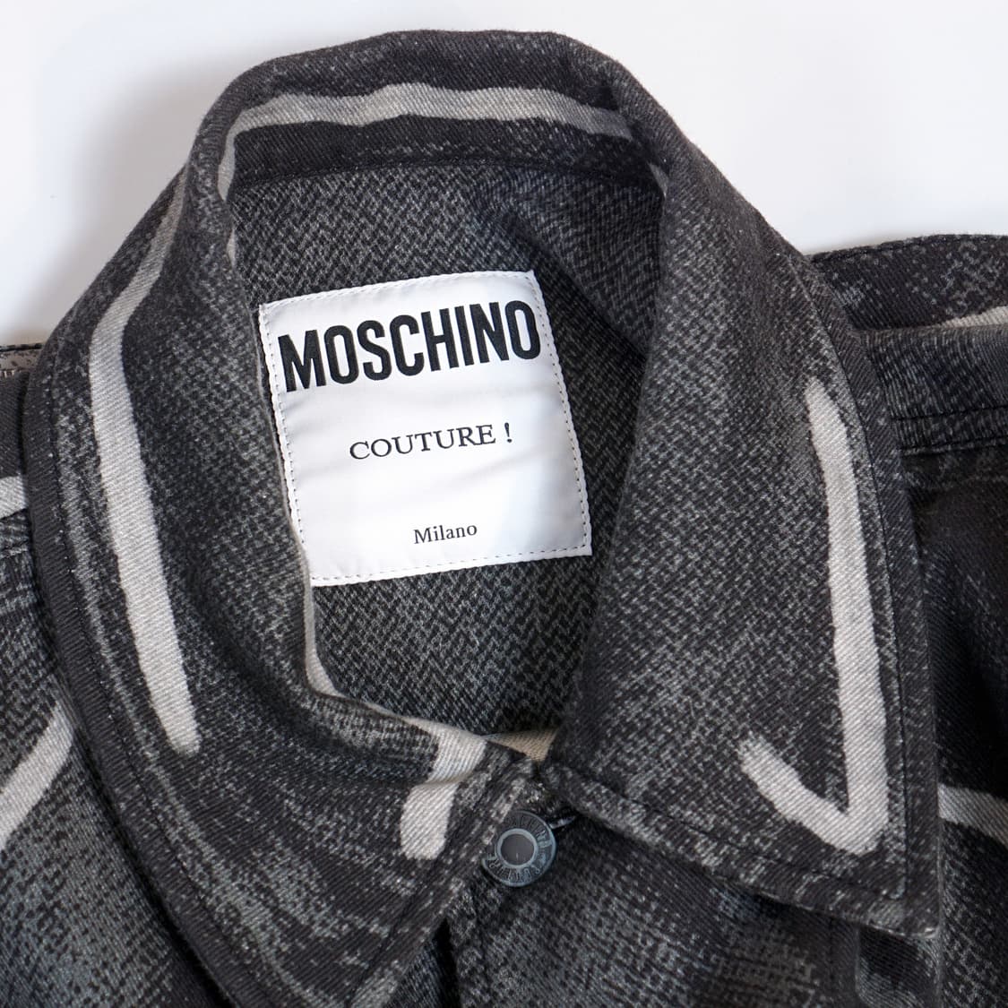 모스키노 23SS 런웨이 컬렉션 데님자켓 상품이미지9