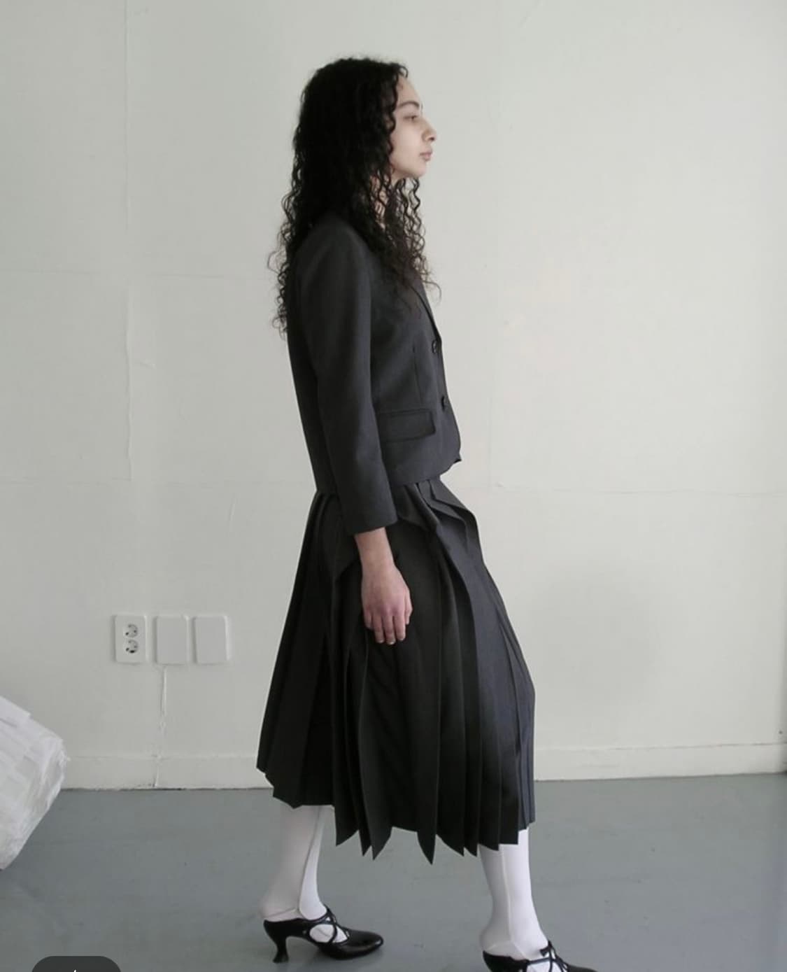Eont's) O patch jk/ O ffbeat pleats sk 상품이미지3