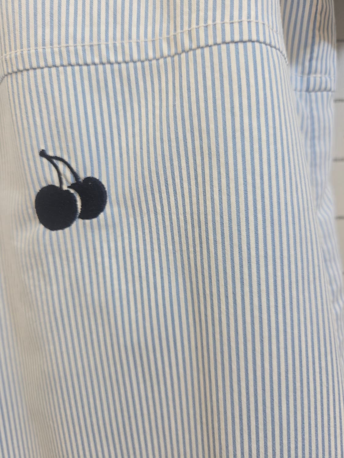 키르시 스트라이프 반팔 셔츠 원피스 상품이미지6