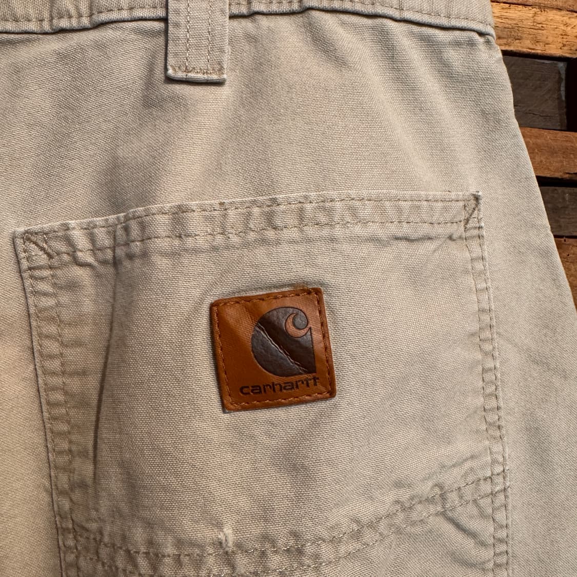 Carhartt Canvas Carpenter Shorts 상품이미지4