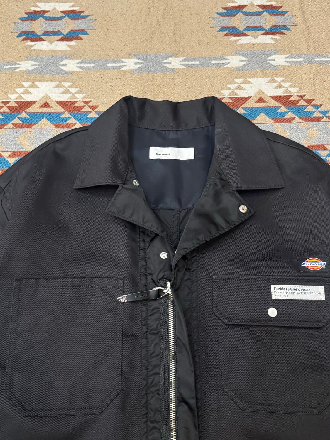 [XL] 토가 아카이브스 x 디키즈 워크 블루종 디키즈 SP 블랙 상품이미지4