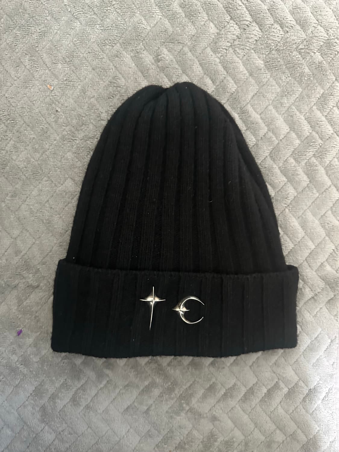 떠그클럽 TC 엠블럼 비니 블랙 상품이미지2