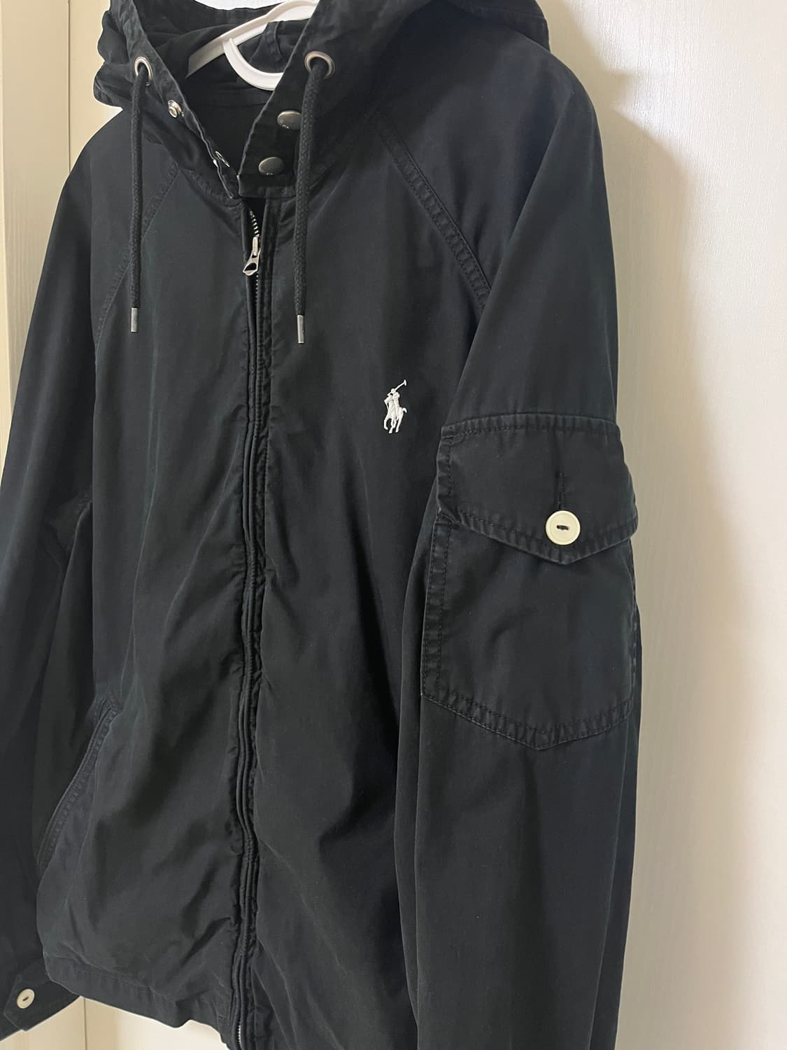 폴로랄프로렌 윈드브레이커 유틸리티자켓 블랙 L사이즈 상품이미지4