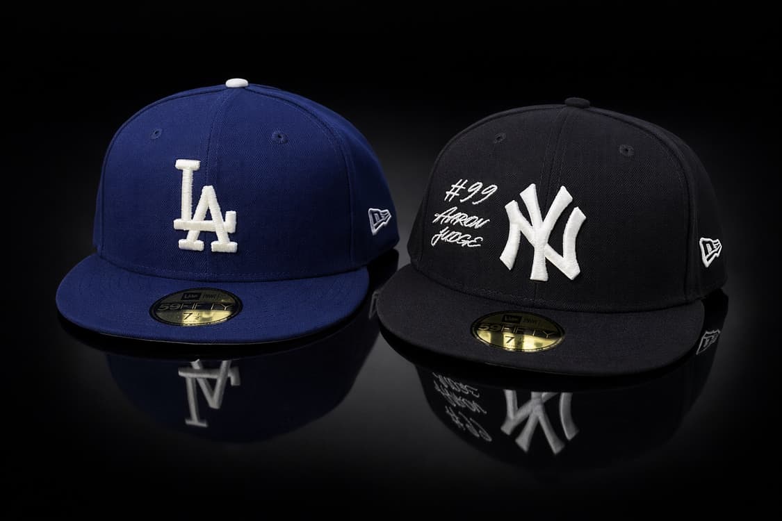 뉴에라 LA,newyork 7 1/2 (59.6cm) 애런저지 사인 상품이미지1