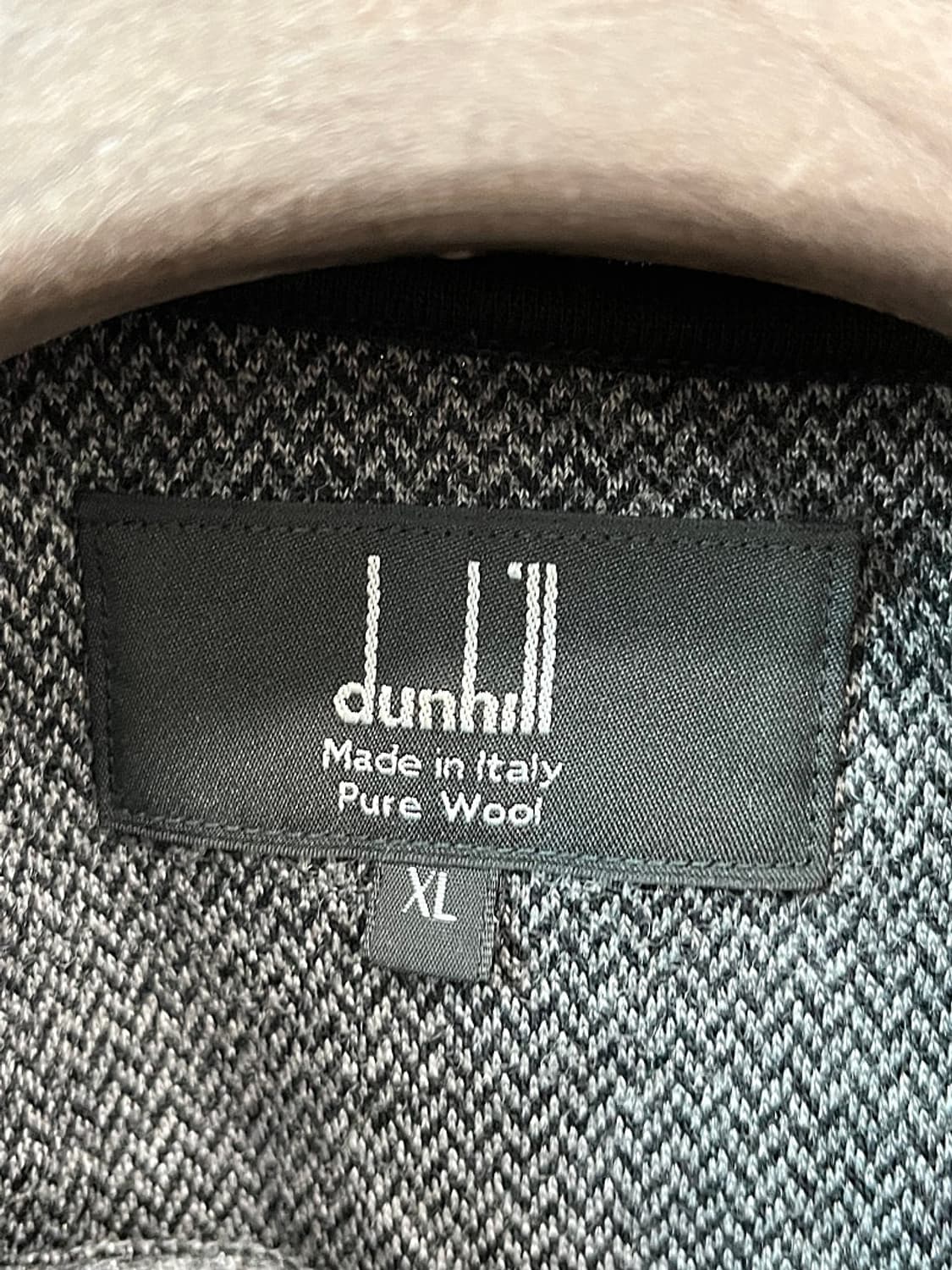 105) 던힐 이태리 헤링본 카라티  상품이미지6