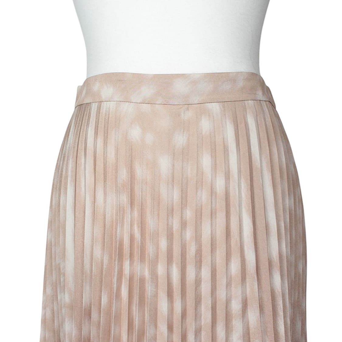 버버리 베이지 프린트 플리츠 스커트 55 상품이미지4