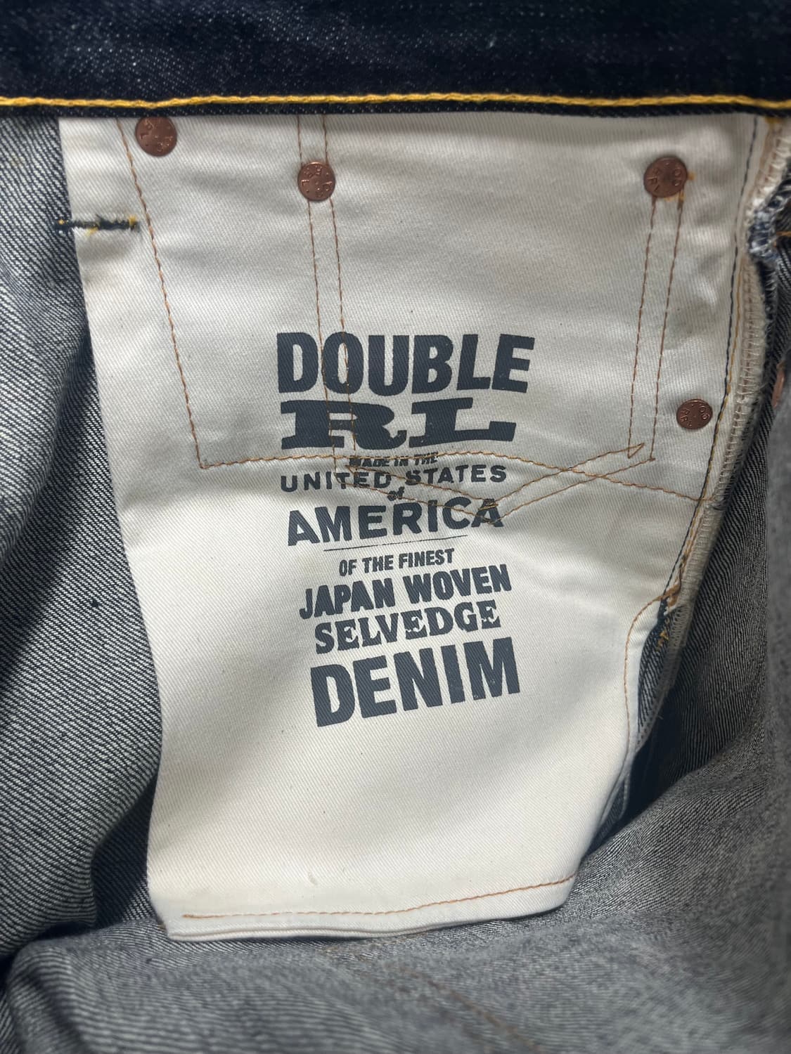 RRL 더블알엘 셀비지데님 33x32 상품이미지7