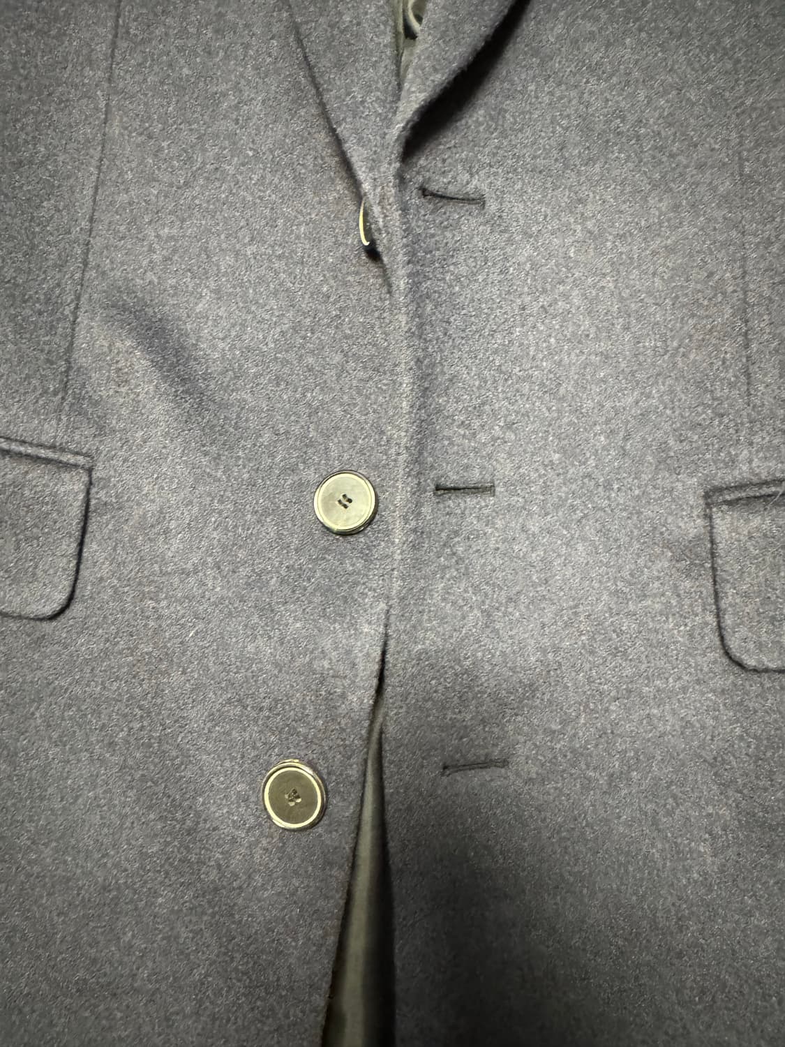 [100] 국내 양복점 제작 비스포크 수제 캐시미어 코트 상품이미지3