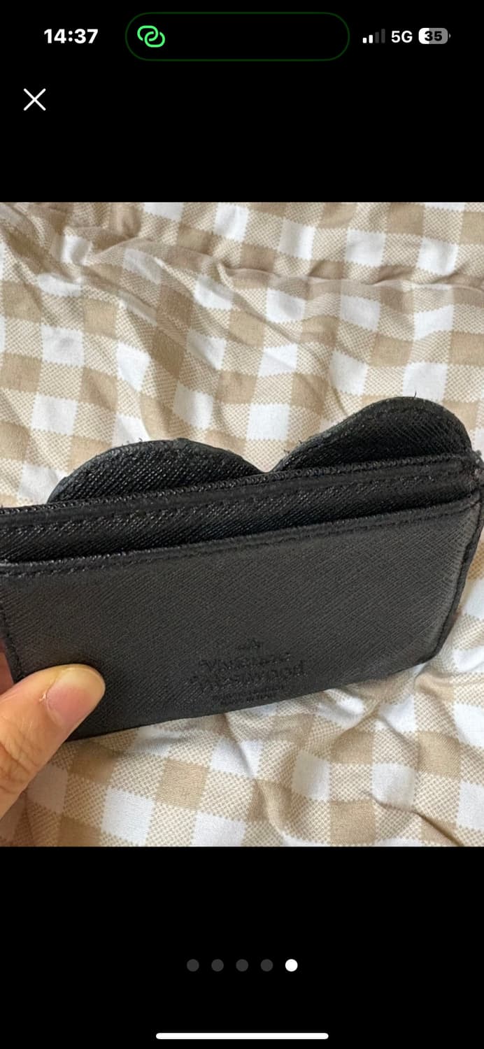 정품 비비안웨스트우드 하트 카드지갑 상품이미지5