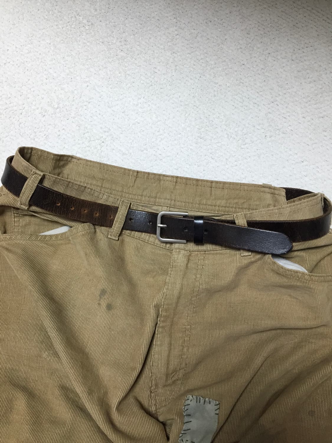 차심 가죽 레더 벨트 상품이미지1