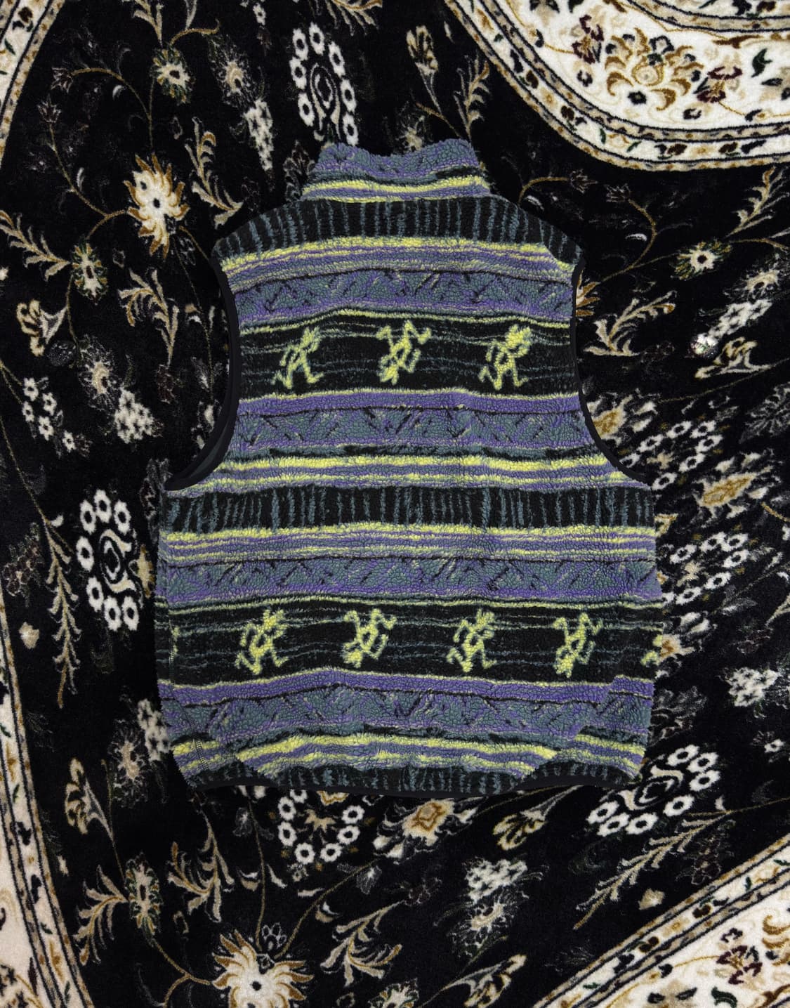 [L] 디스이즈네버댓 x 그라미치 리버시블 플리스 베스트 멀티 상품이미지4