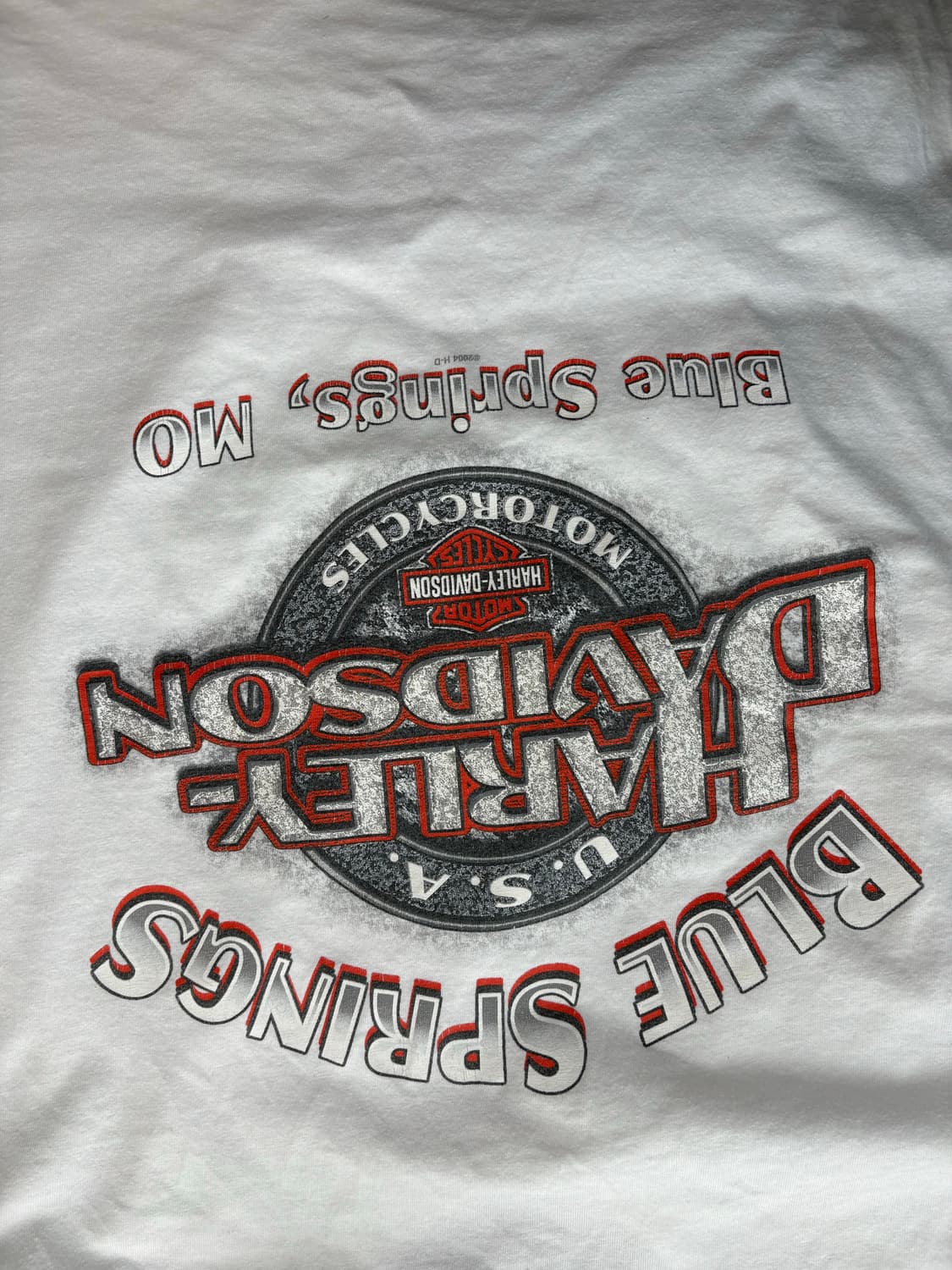 할리 데이비슨 빈티지 롱슬리브 상품이미지3