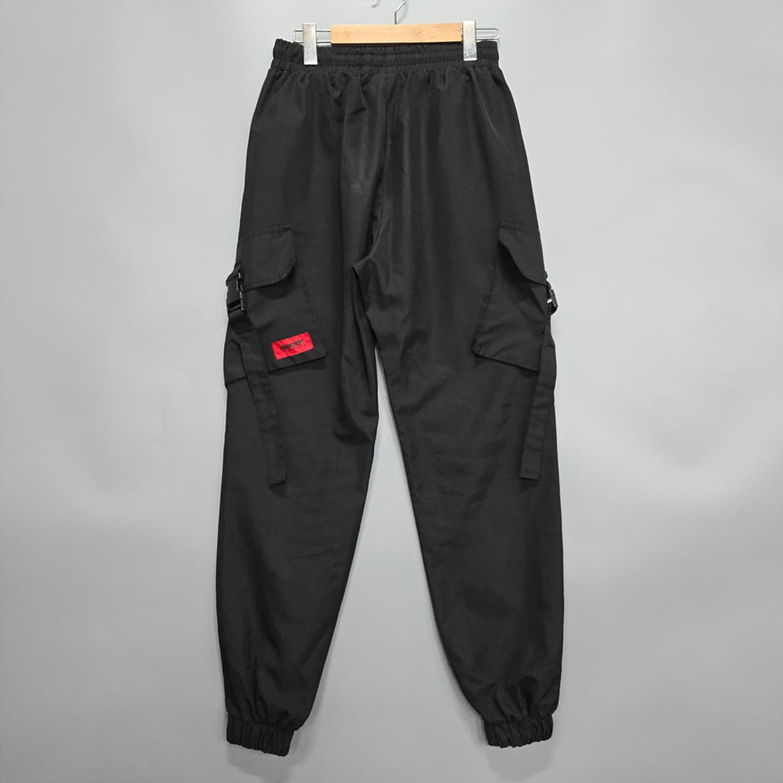 베이스모먼트(BASEMOMENT) 카고 조거팬츠 블랙 L 상품이미지4