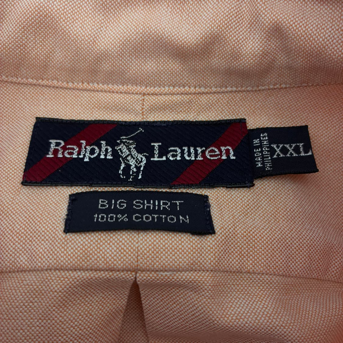 Polo  폴로 랄프로렌 자수 솔리드 더스트핑크 빅셔츠 상품이미지4