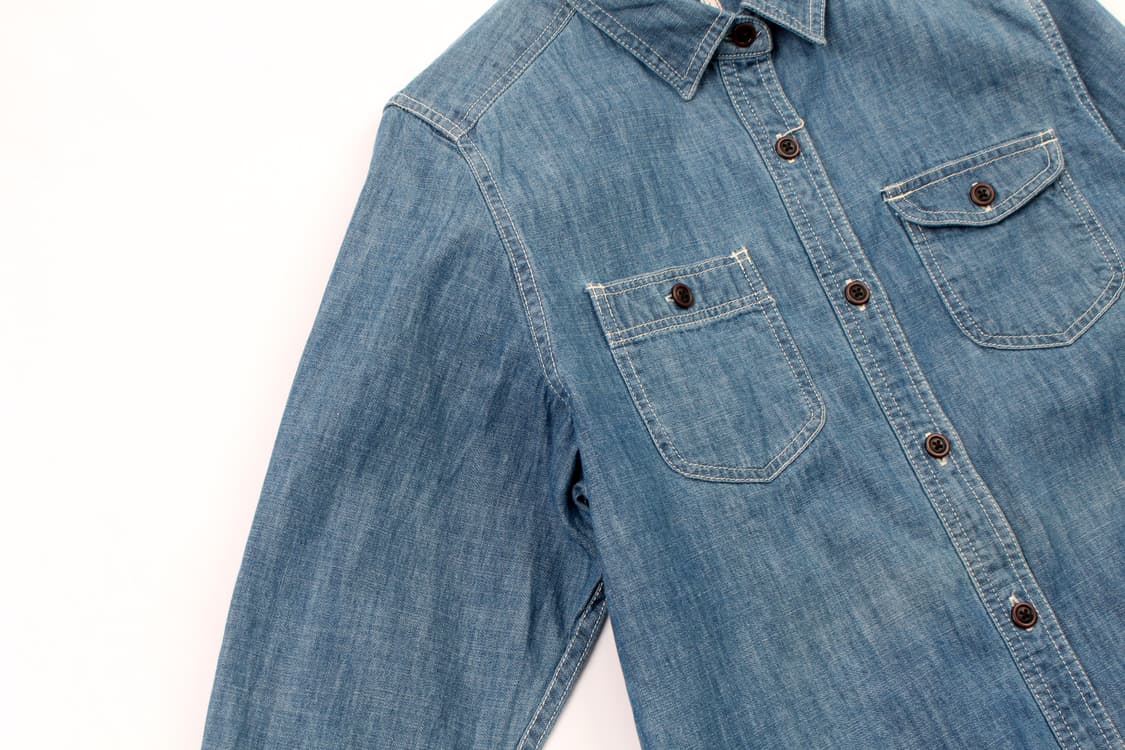 KEARNEY HOUSE Chambray Denim Shirt 상품이미지4