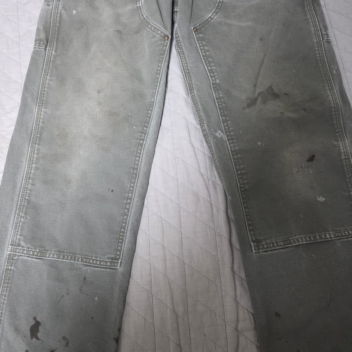 [34X36] 빈티지 칼하트 더블니 B136MOS 트래쉬드워크팬츠 M-1 상품이미지2