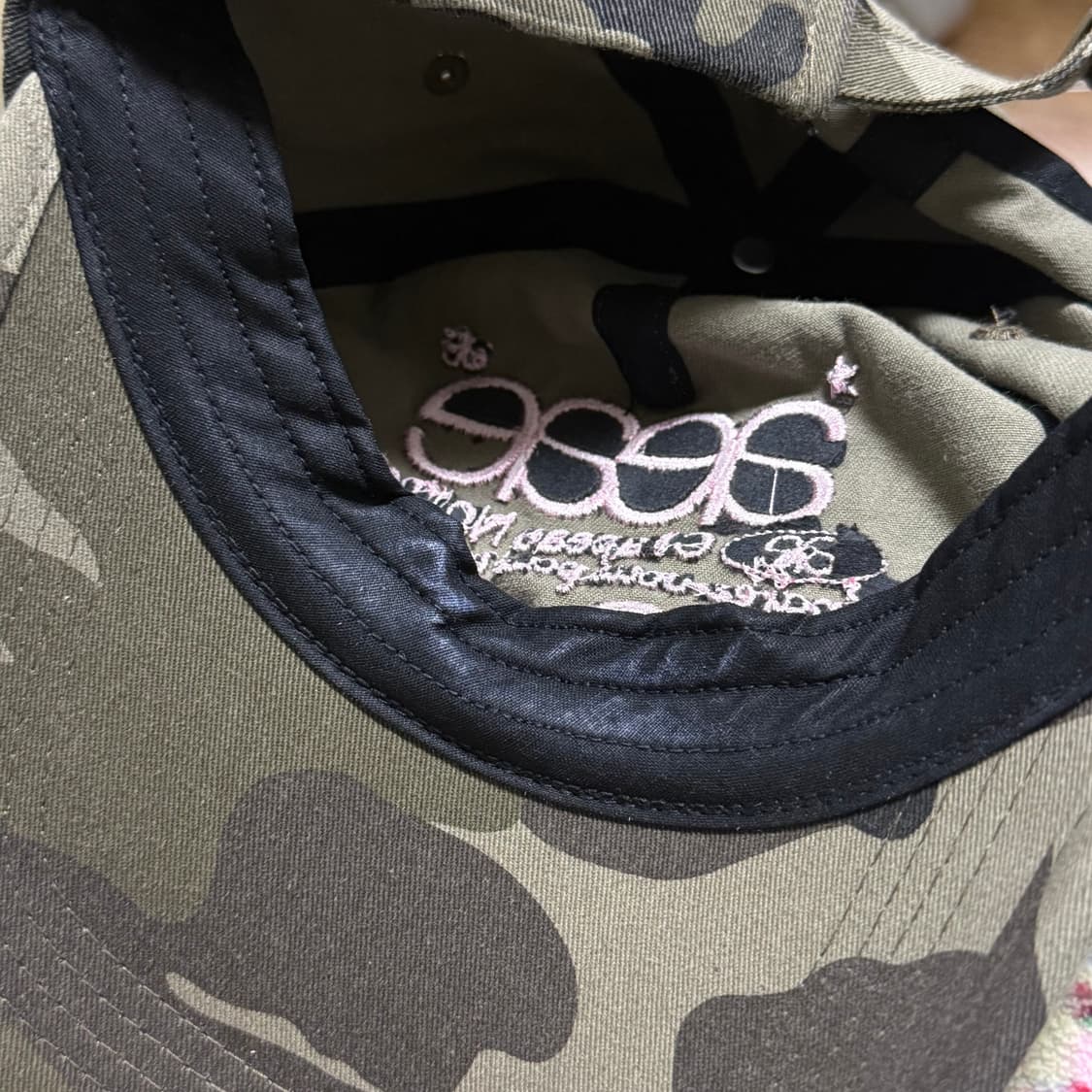 에이이에이이 WEB 로고 카모 캡 aeae 상품이미지3