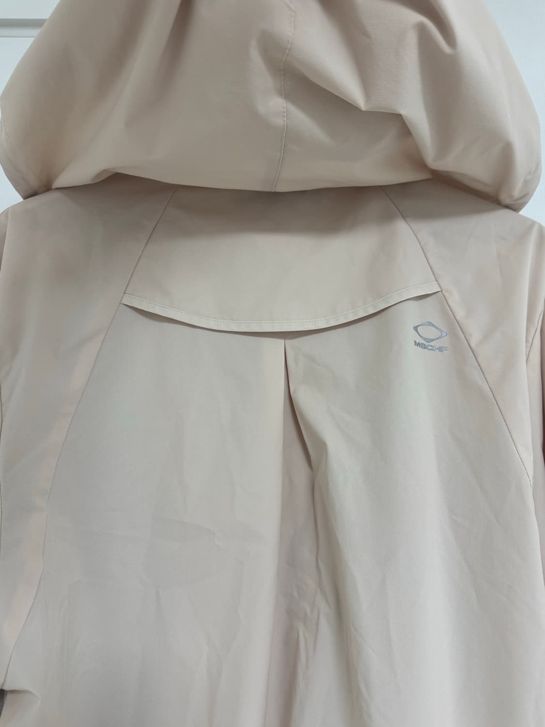 미스치프 SS 컬러블록 윈드브레이커 베이지 S(1회착용) 상품이미지4