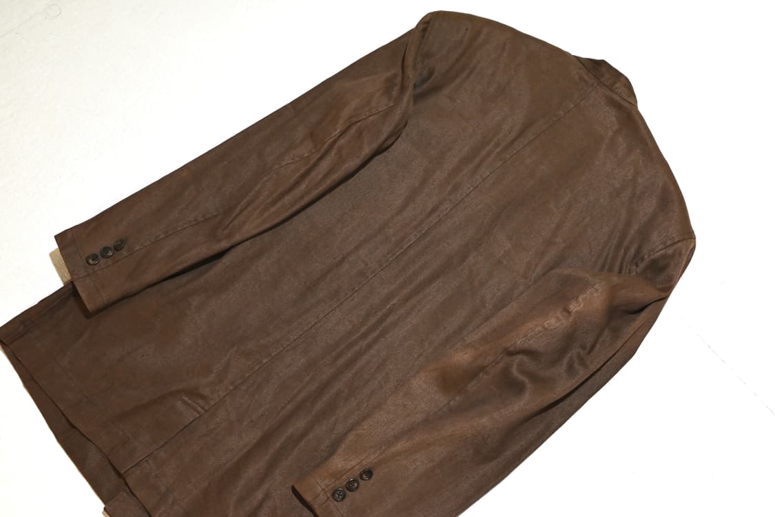 80s Y’s for men linen mandarin collar  상품이미지4