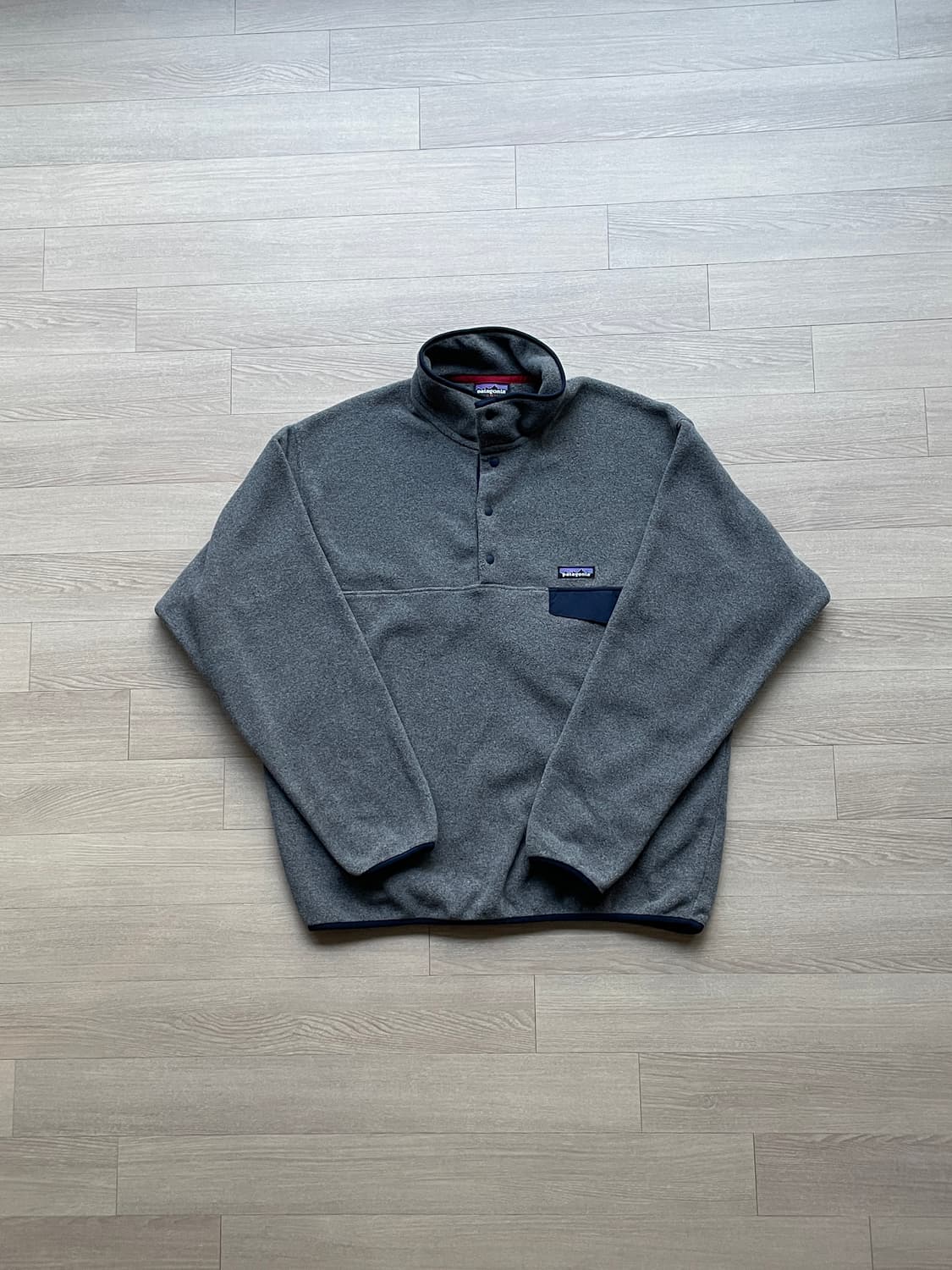 파타고니아 신칠라 니켈 네이비 그레이 플리스 patagonia 상품이미지1