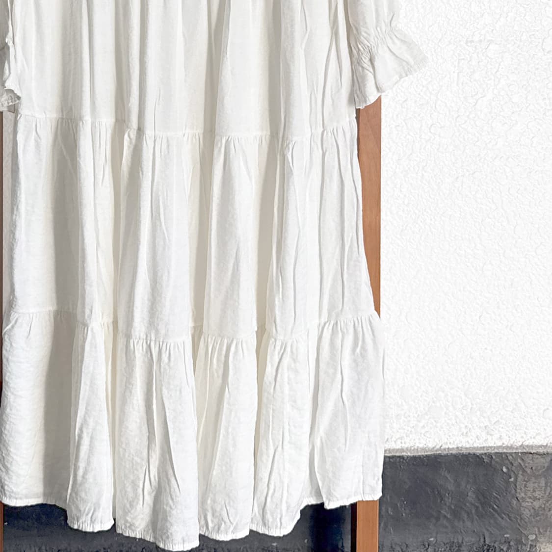 화이트 포그 티어드 롱드레스 상품이미지9