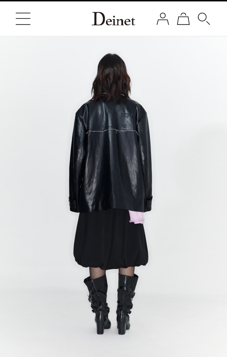 다이닛 레더 자켓 상품이미지3