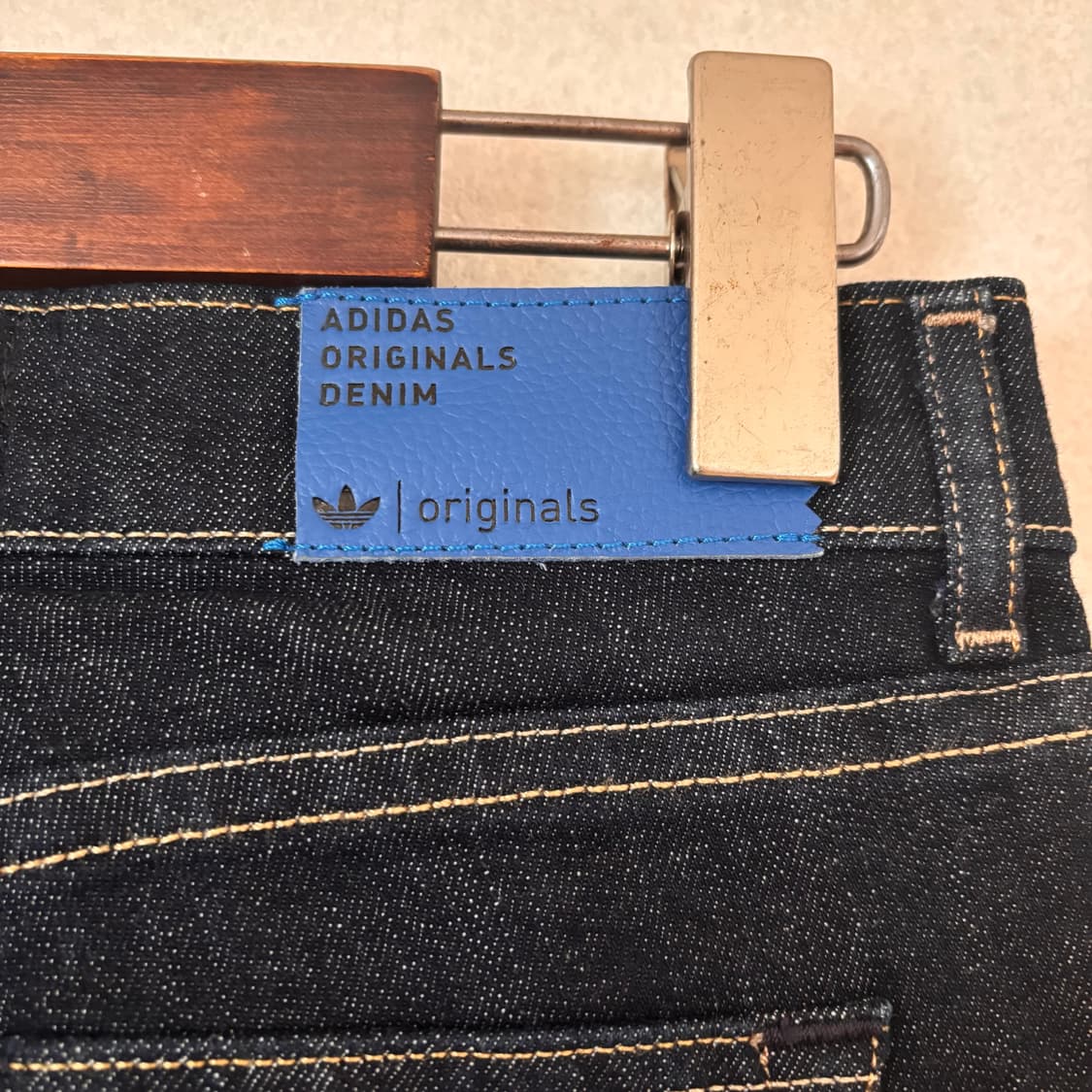 새제품 아디다스 오리지널스 25 스키니진 청바지 스판 데님 진청 상품이미지9