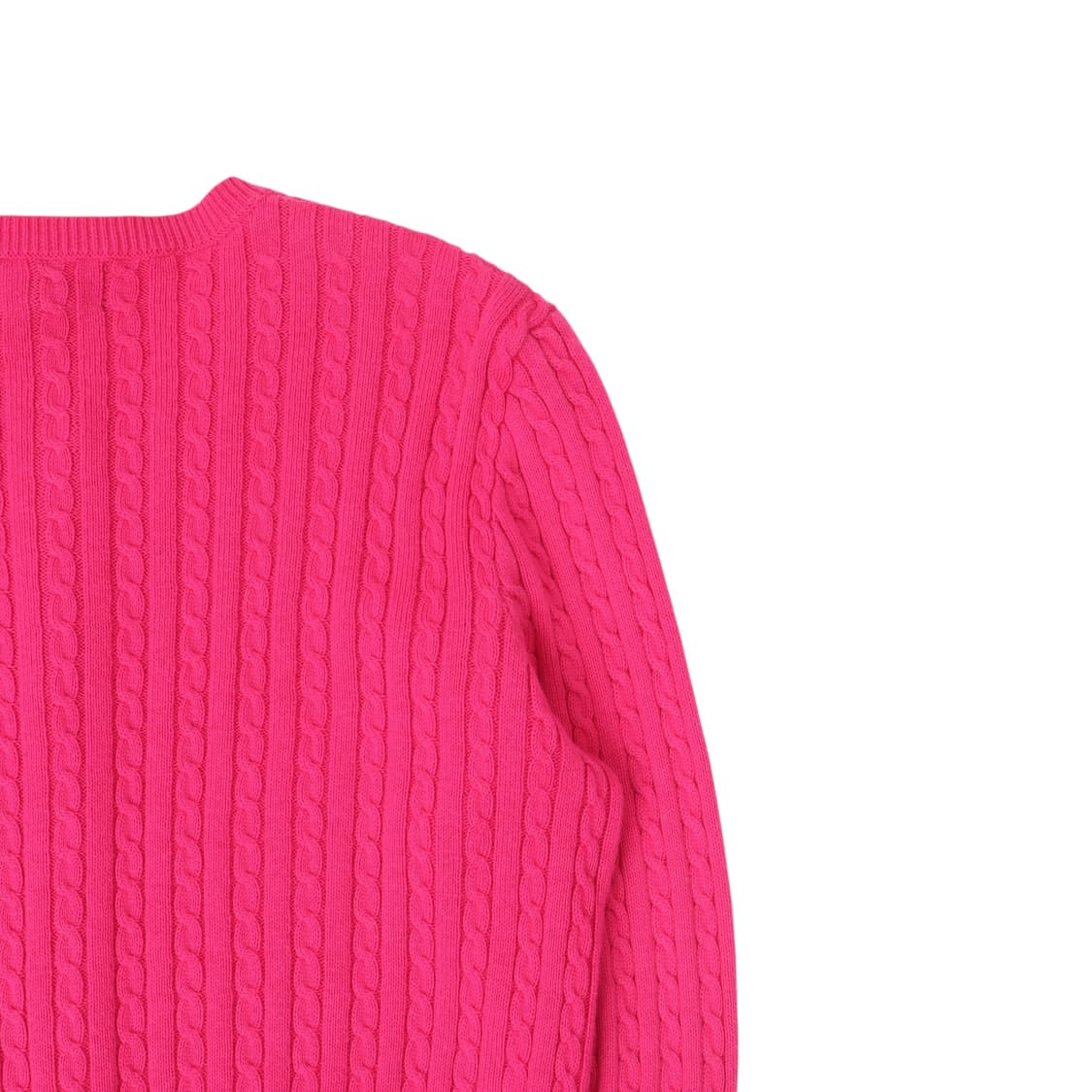 폴로 랄프로렌 핑크 케이블 니트 가디건 상품이미지6