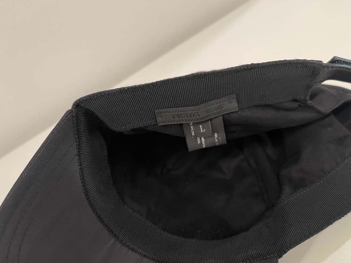 프라다 나일론 자수로고 베이스볼 캡 상품이미지8